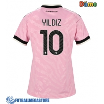 Fotballdrakt Dame Juventus Kenan Yildiz #10 Bortedrakt 2026-27 Kortermet